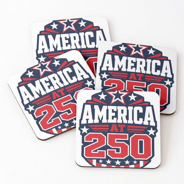 Item preview, America at 250 Commemorative Shield designed and sold by Squiggle Happy.