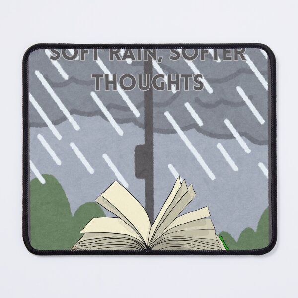 Item preview, Soft rain, softer thoughts designed and sold by creativityisfun.