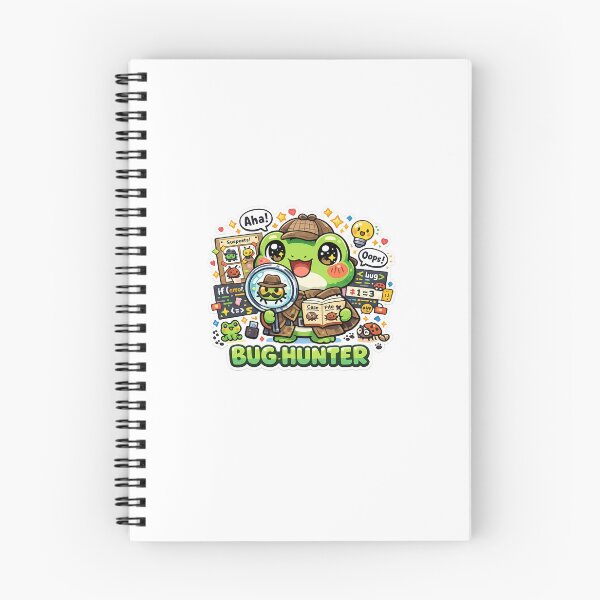 Item preview, Kawaii Frog Detective Bug Hunter Sticker designed and sold by Cozy404Lab.