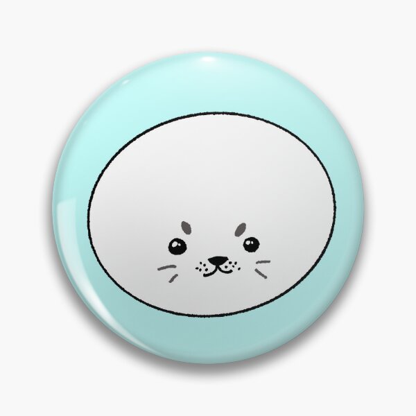 Item preview, Baby Harp Seal (Circular) designed and sold by Julidelphia.
