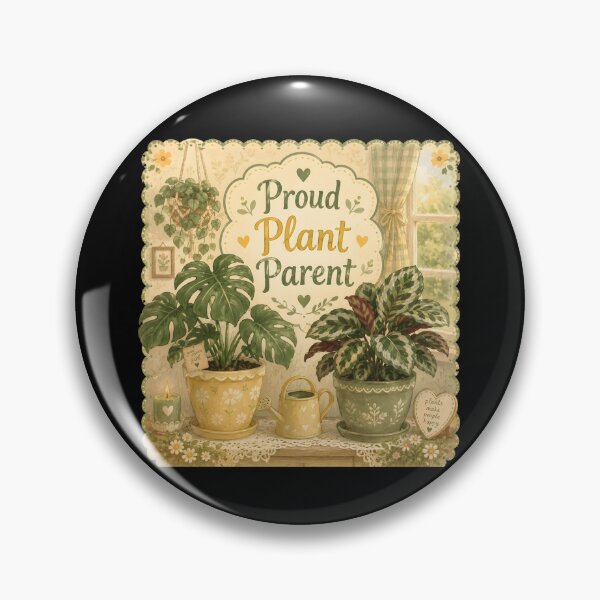 Item preview, Diseño adorable de plantas de interior con estilo cottagecore para padres orgullosos designed and sold by ImaginedSpace7.