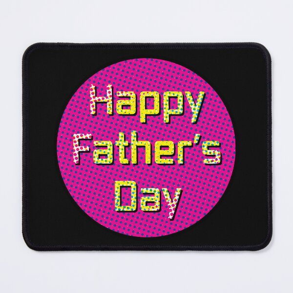 Item preview, Father’s Day Op Art Lettering Graphic designed and sold by cremedecolor.
