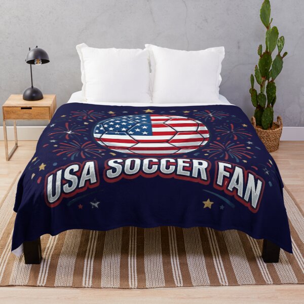 Item preview, USA Soccer Fan Patriotic Fireworks Championship 2026 designed and sold by Basma Designs | Funny Shirts, Stickers & Mugs.
