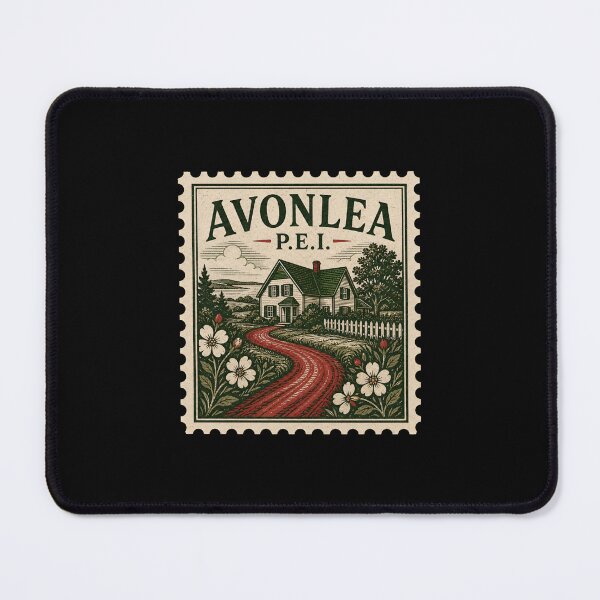 Item preview, Avonlea PEI Postage Stamp Anne of Green Gables Vintage Art designed and sold by Fenay Designs.