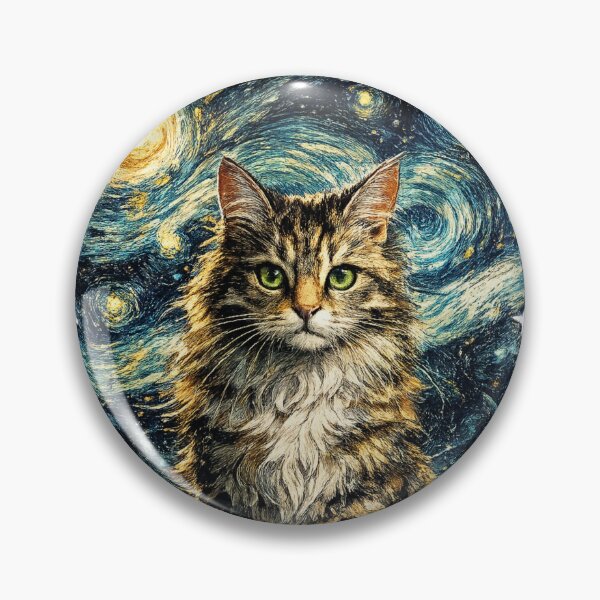 Item preview, Cat van Gogh  designed and sold by Cat loco.