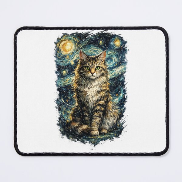 Item preview, Cat van Gogh  designed and sold by Cat loco.