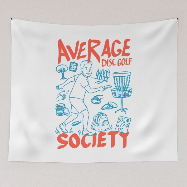 Item preview, Average Disc Golf Society Funny Golfer Guy Basket designed and sold by GrandeDuc.