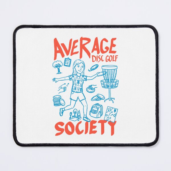 Item preview, Average Disc Golf Society Funny Golfer Girl Basket designed and sold by GrandeDuc.