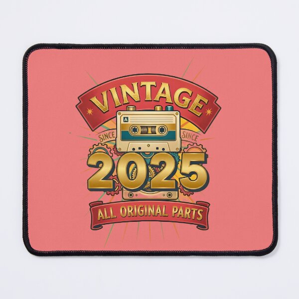 Item preview, Vintage 2025 All Original Parts Retro Cassette Design designed and sold by L&L.