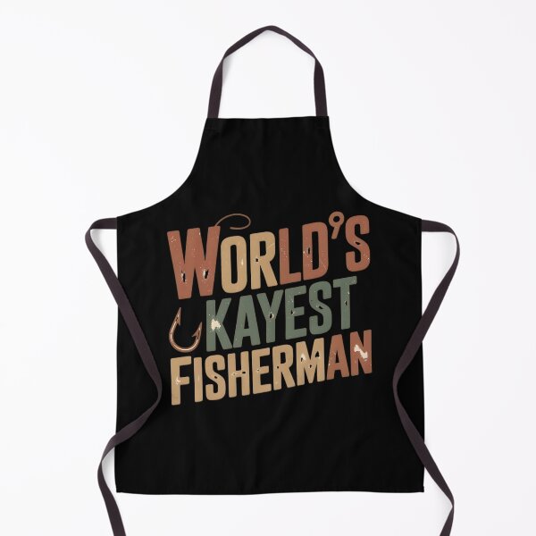 Item preview, World's Kayest Fisherman Funny Fishing Design designed and sold by Silent Watch Threads..