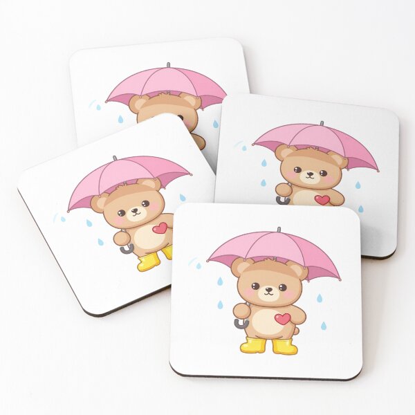 Item preview, rainy day Teddy Bear designed and sold by Webinath.