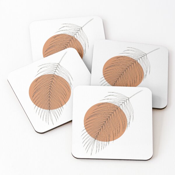 Item preview, Minimalist Barbados Palm and Sun designed and sold by DuckOddity.