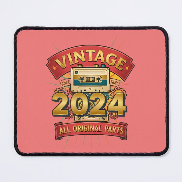 Item preview, Vintage 2024 All Original Parts Retro Cassette Design designed and sold by L&L.