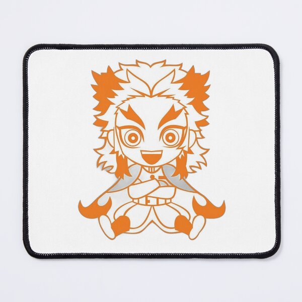 Item preview, Kyojuro Rengoku - Flame Hashira Chibi Aesthetic designed and sold by TheStickLab.