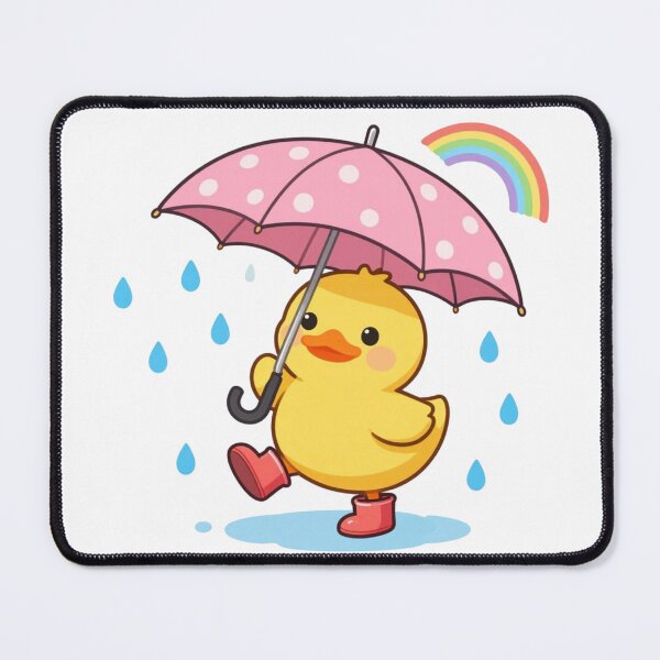 Item preview, Happy Rainy Day Duck designed and sold by Webinath.