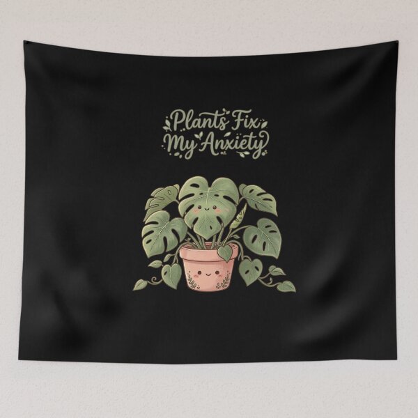 Item preview, My Plants My Therapy Kawaii Succulent Design designed and sold by Collagedream.