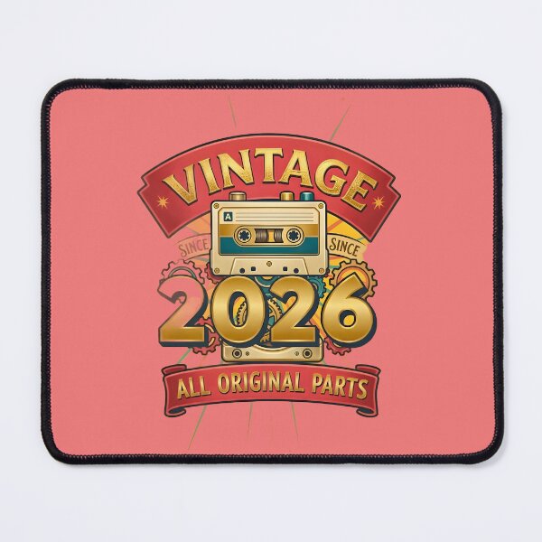 Item preview, Vintage 2026 All Original Parts Retro Cassette Design designed and sold by L&L.
