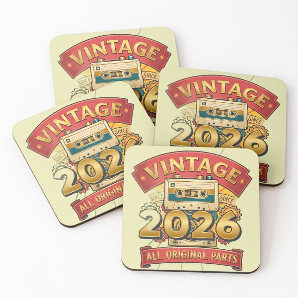 Item preview, Vintage 2026 All Original Parts Retro Cassette Design designed and sold by L&L.
