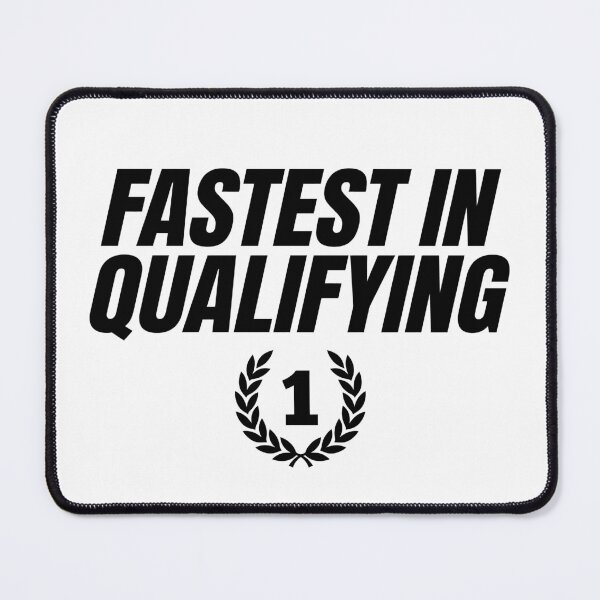 Item preview, Fastest in Qualifying - Sim Racing designed and sold by GarageGraphics.