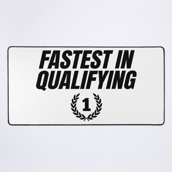 Item preview, Fastest in Qualifying - Sim Racing designed and sold by GarageGraphics.