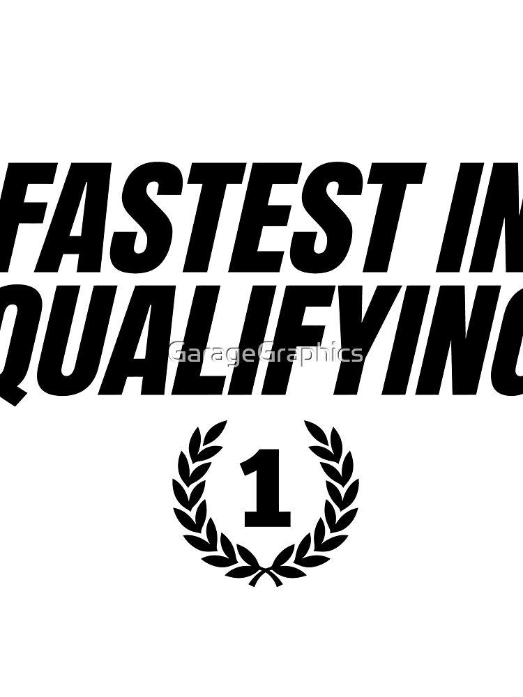 Thumbnail 3 of 3, Scarf, Fastest in Qualifying - Sim Racing designed and sold by GarageGraphics.