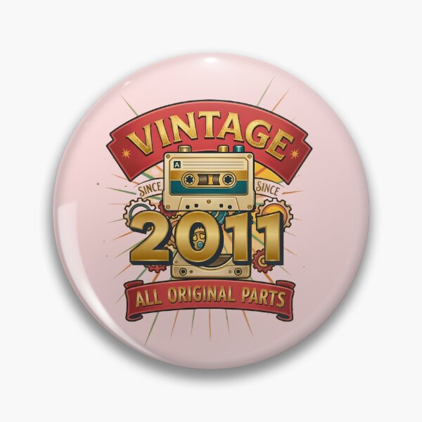 Item preview, Vintage 2011 All Original Parts Retro Cassette Design designed and sold by L&L.