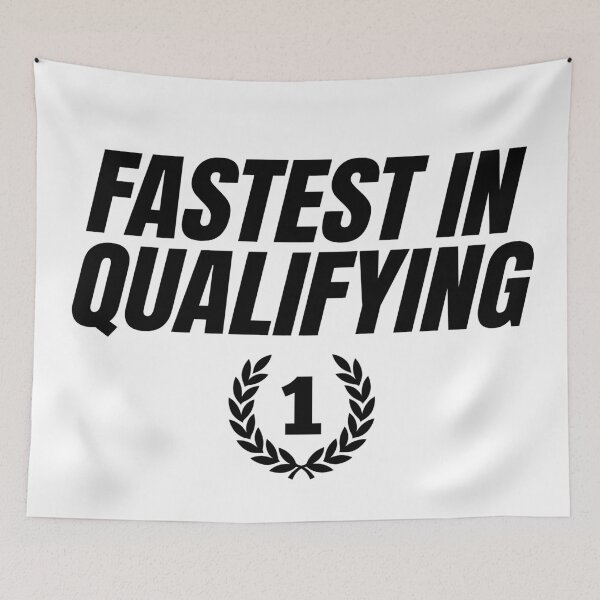 Item preview, Fastest in Qualifying - Sim Racing designed and sold by GarageGraphics.