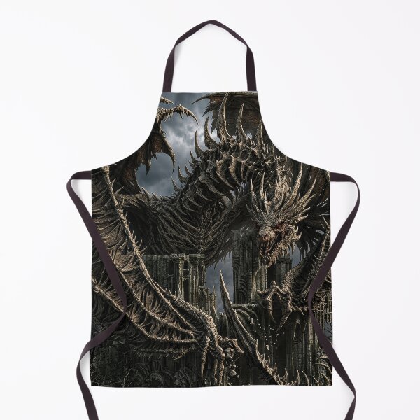 Item preview, Undead Dragon of the Fallen Kingdom | Gothic Necromancer Dragon Fantasy Art designed and sold by DrakariArt.