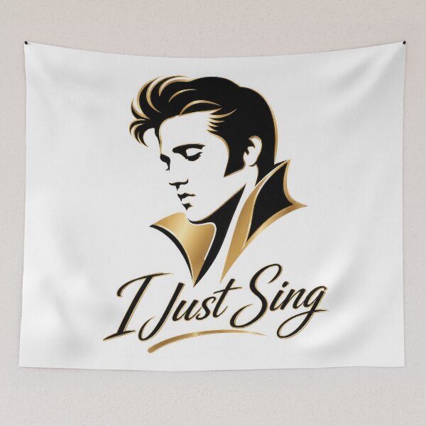 Item preview, Elvis Presley Saids I Just Sing designed and sold by Amsterdam Shop.