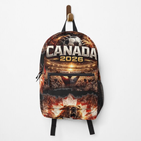 Item preview, Canada 2026 Football Fan Design | True North Soccer Supporter Grizzly Bear Graphic designed and sold by Winetastic-Art.
