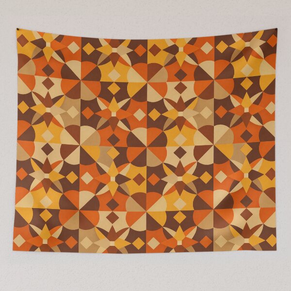 Item preview, Retro Mid‑Century Modern Starburst Pattern designed and sold by tonymagnerart.