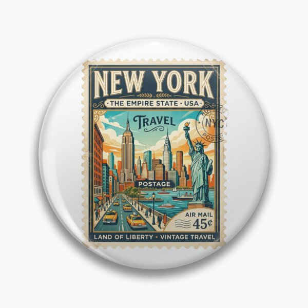 Item preview, New York stamp designed and sold by YBY1981.