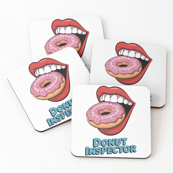 Item preview, Mouth Tests a Donut The Donut Inspector designed and sold by Museum Of Non-Existing Art.