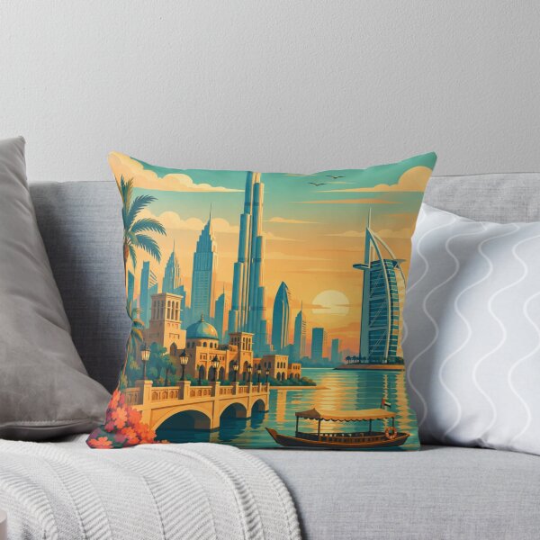 Item preview, Dubai UAE Travel Poster designed and sold by MatthewHeights.