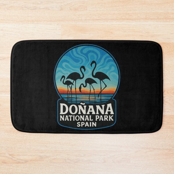 Item preview, Donana National Park Spain Retro Travel designed and sold by TomFrontierArt.