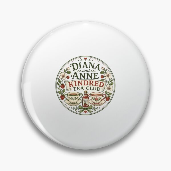 Item preview, Diana and Anne Kindred Tea Club Anne of Green Gables Crest designed and sold by Fenay Designs.