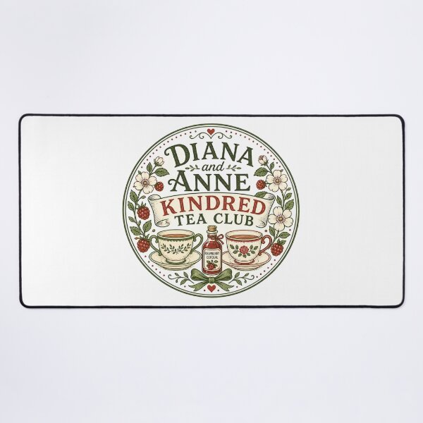 Item preview, Diana and Anne Kindred Tea Club Anne of Green Gables Crest designed and sold by Fenay Designs.