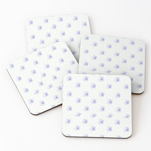 Item preview, Blue Blossoms | Elegant Floral Pattern in Soft Blue designed and sold by Doodle District.