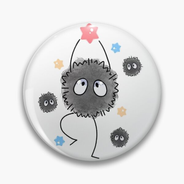Item preview, Dust Bunnies - Makkuro Kurosuke まっくろくろすけ designed and sold by TheStickLab.
