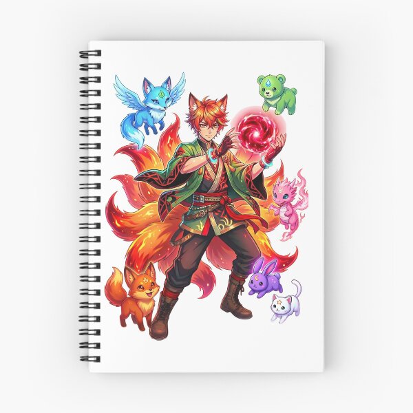 Item preview, Nine-tailed fox tribe designed and sold by PP&RAINBOW SHOP.