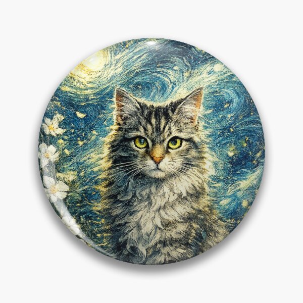 Item preview,  Cat van Gogh  designed and sold by Cat loco.