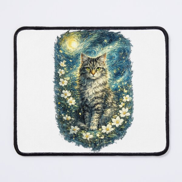 Item preview,  Cat van Gogh  designed and sold by Cat loco.