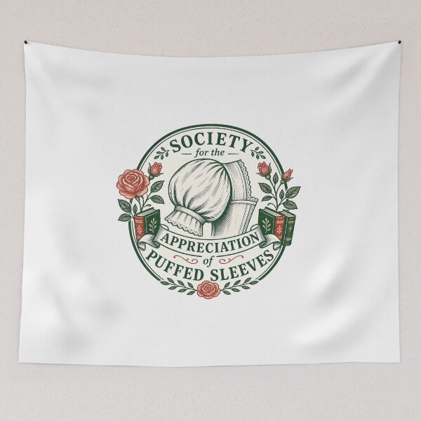 Item preview, Society For The Appreciation Of Puffed Sleeves Anne of Green Gables designed and sold by Fenay Designs.