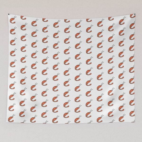 Item preview, Happy Little Ebi — Sweet Japanese Shrimp designed and sold by TheStickLab.