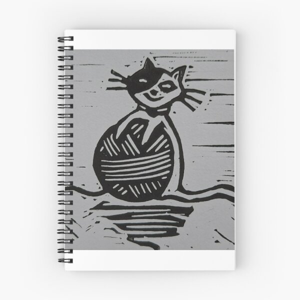 Item preview, Cat with a ball of wool designed and sold by SombreroDoodles.