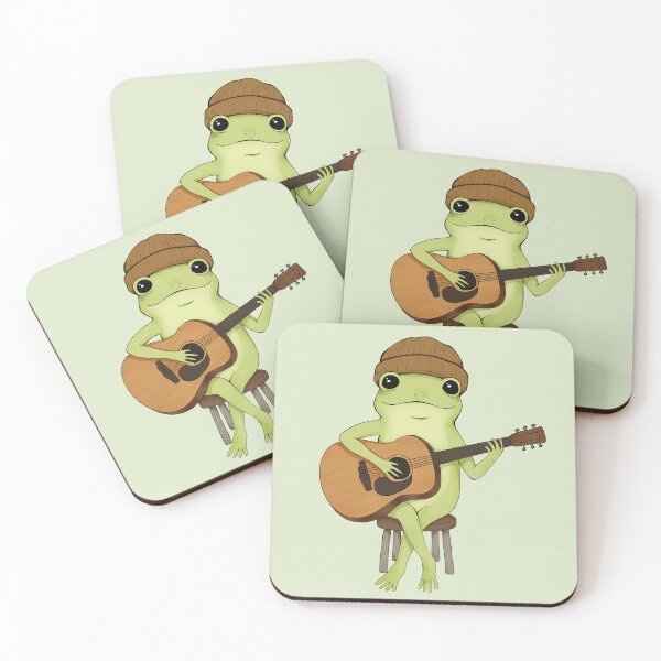 Item preview, Frog Guitarist designed and sold by YeeveDiArt.