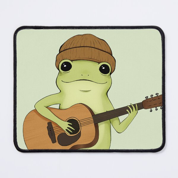 Item preview, Frog Guitarist designed and sold by YeeveDiArt.