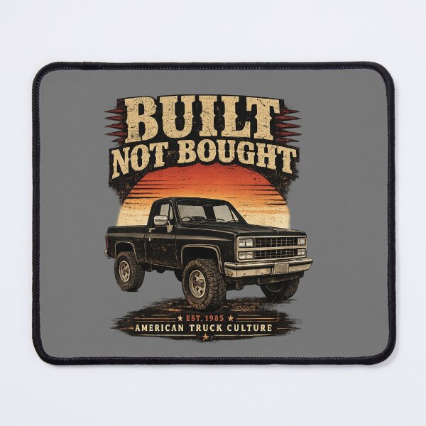 Item preview, Built Not Bought Vintage American Truck designed and sold by MCNovaStudio.