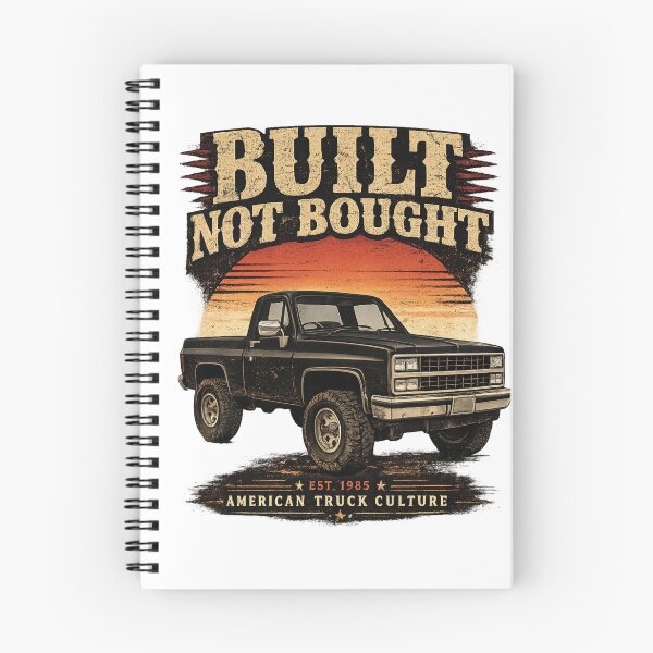 Item preview, Built Not Bought Vintage American Truck designed and sold by MCNovaStudio.