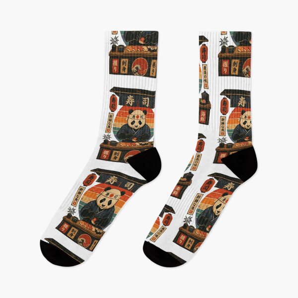 Item preview, Panda Sushi Chef designed and sold by Alpacatata.